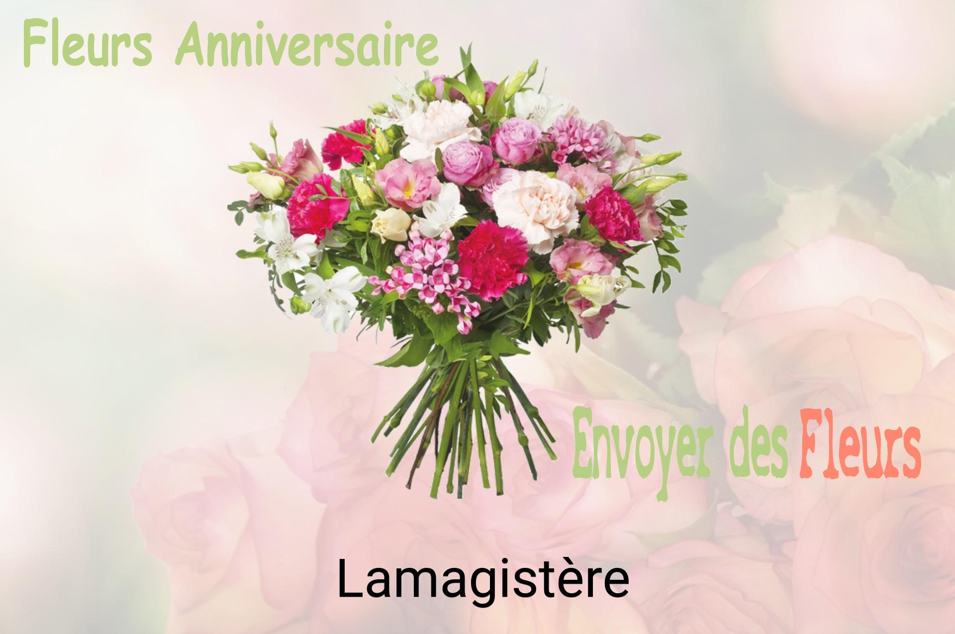 Bouquet de fleurs d’anniversaire livré à Lamagistère