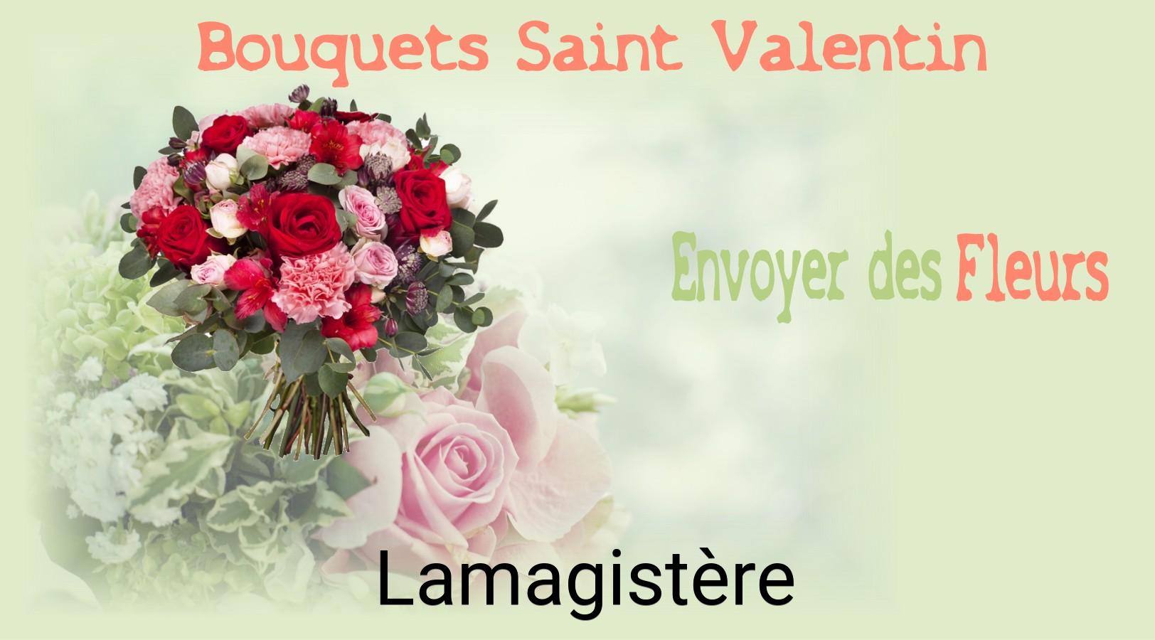 Roses de Saint-Valentin livrées à Lamagistère